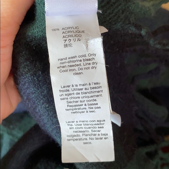 Checked scarf - Picture 3 of 5